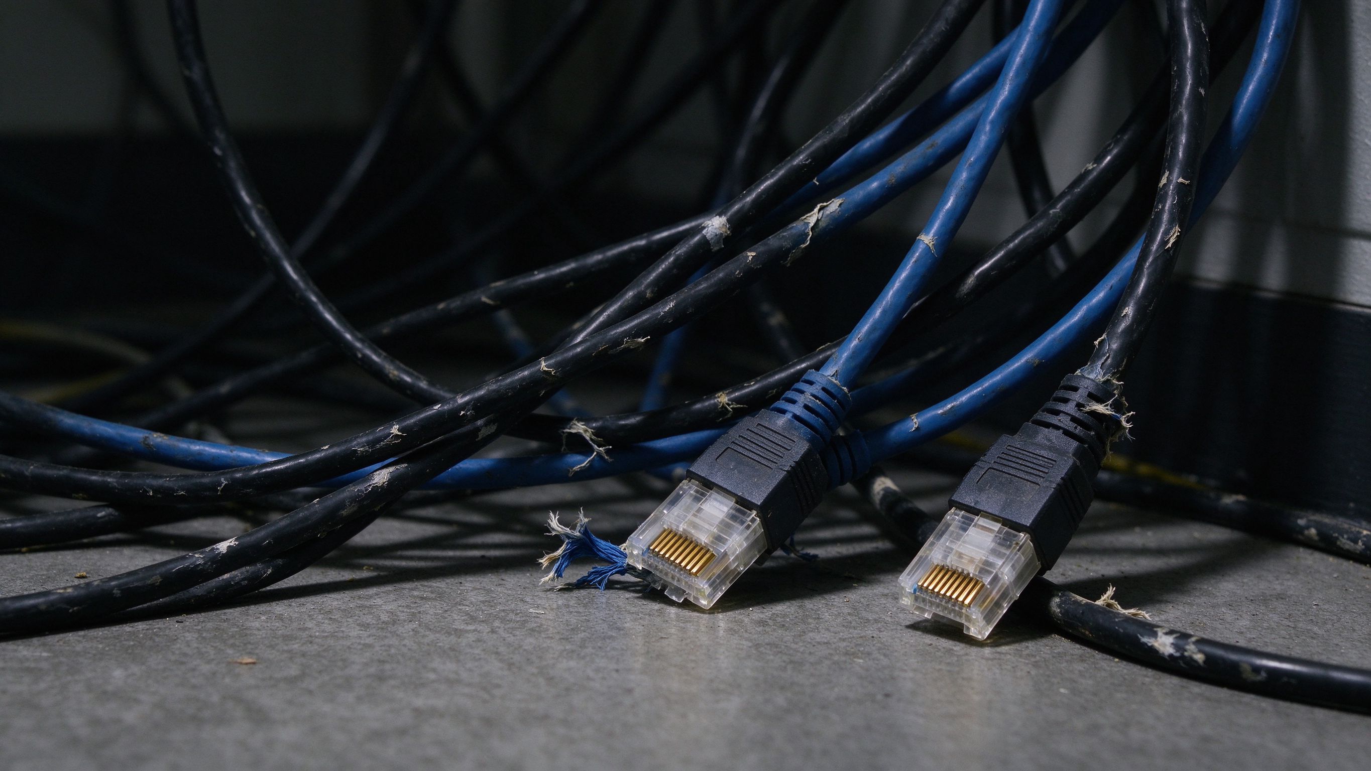 Cables and adapters used with business notebooks